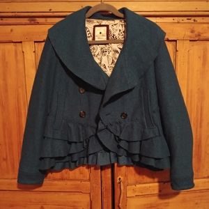 Anthropologie Elevenses Size 8 Blazer Jacket
